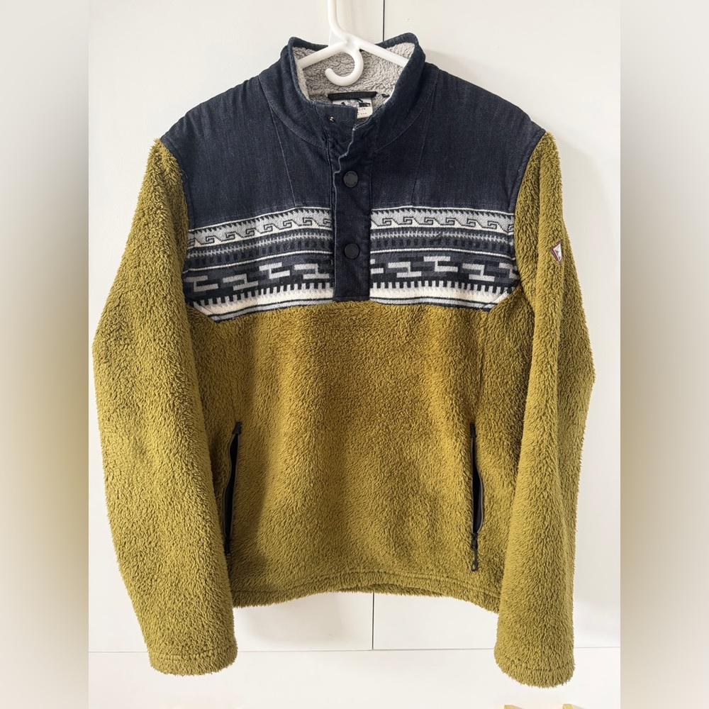 Spyder ski pullover fleece